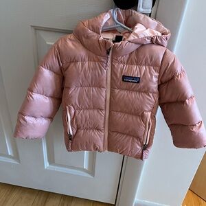 Patagonia Kids Puffer Jacket in Pink